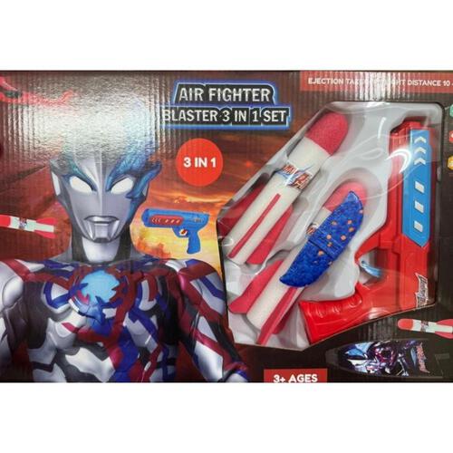 Ultraman Air Fighter Blaster 3 In 1 Set