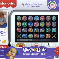 Fisher Price Laugh & Learn Stages Tablet Grey 