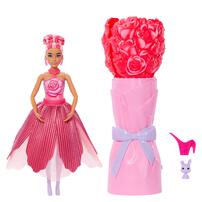 Barbie Reveal Flower Surprise Red Rose Latina