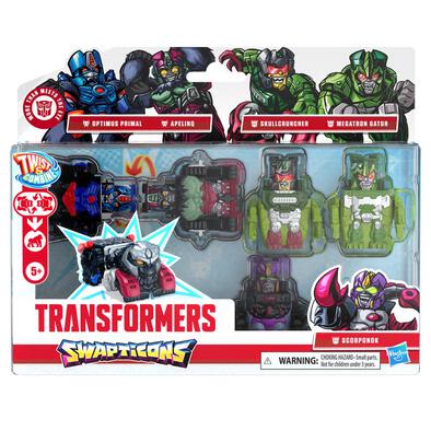 Transformers Swapticons Wild Jungle Mission 5pk