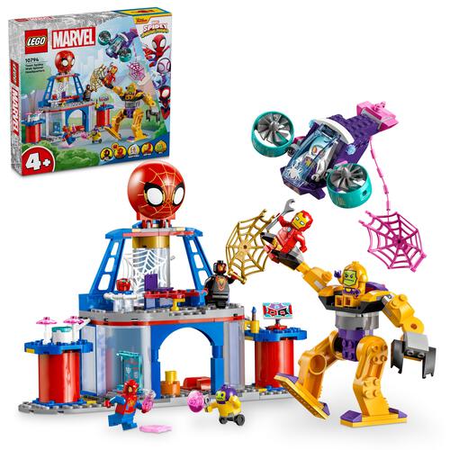LEGO Marvel Team Spidey Web Spinner Headquarters 10794