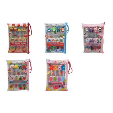 Hot Focus Gel Pentastic Stationery Writing Fun Set - Assorted