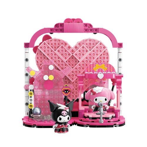 Keeppley Qman Hello Kitty 50th Anniversary Kawaii Diva