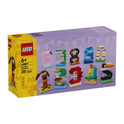 LEGO Iconic Birthday Numbers 40807