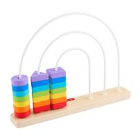 Fisher-Price Wood Wooden Bead Rainbow