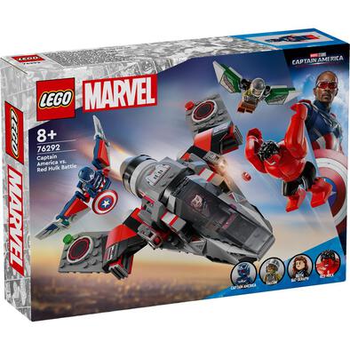 LEGO Super Heroes Marvel Captain America vs. Red Hulk Battle 76292