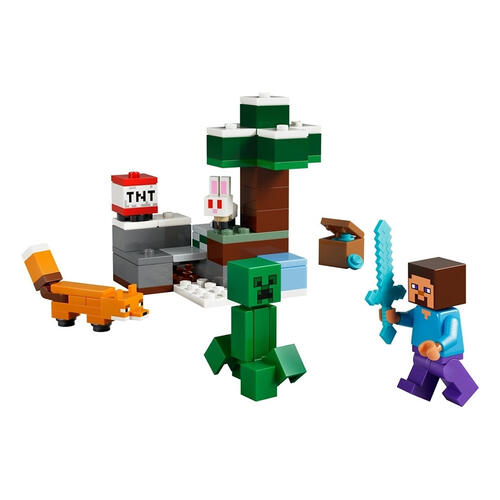 LEGO Minecraft Steve's Taiga Adventure 21583