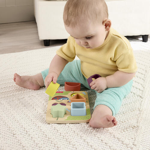 Fisher Price Wood 6 Pcs Silicone Puzzle