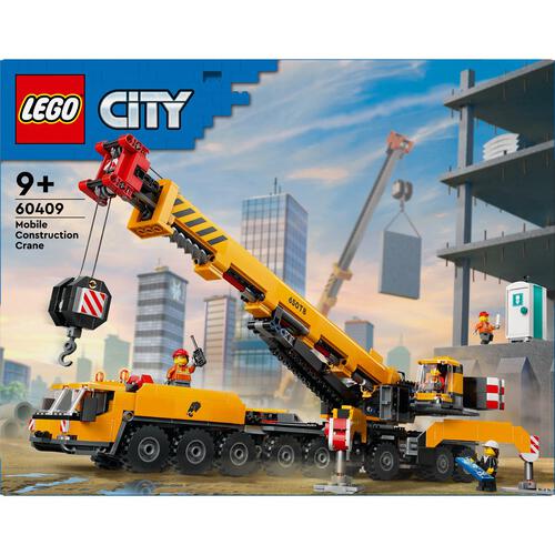 LEGO City Yellow Mobile Construction Crane 60409