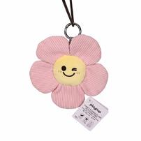playpop Funky Flower Plush Keychain - Pink