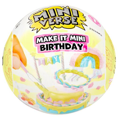 MGA Miniverse Make It Mini Birthday