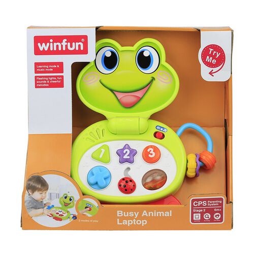 Winfun Busy Froggy Laptop