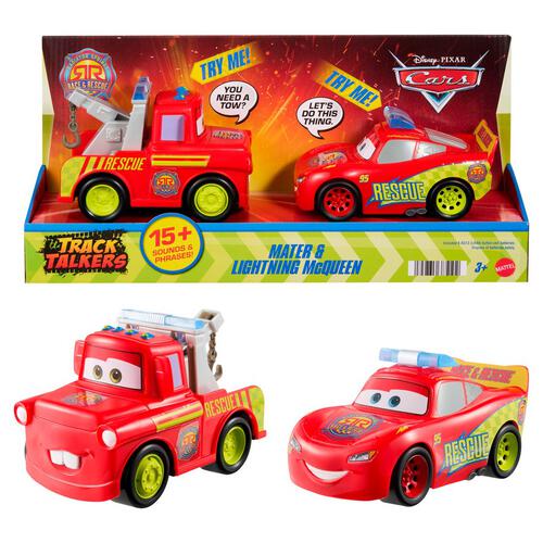 Disney Cars Rescue Track Talker 2 Pack