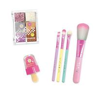 Hot Focus Beauty Vibes Groovy Flower Handy Bag With Cosmetic Set