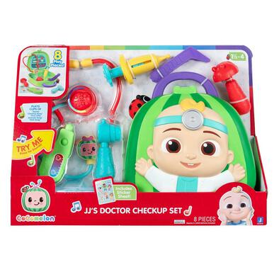 CoComelon JJ's Roleplay Doctor Checkup Set