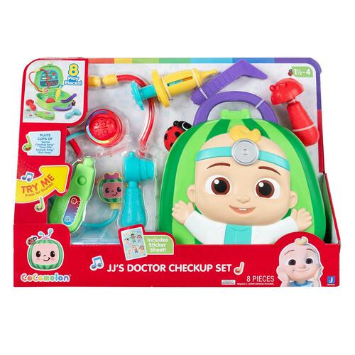 CoComelon JJ's Roleplay Doctor Checkup Set