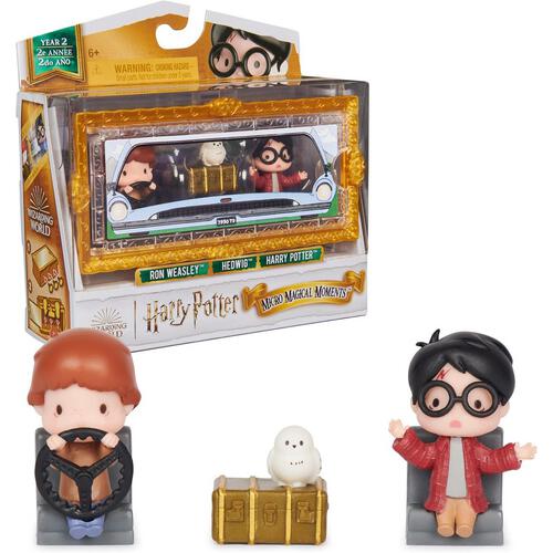 Wizarding World: Harry Potter Micro Magical Moments Collectible Year 2 Ford Anglia 3-Pack
