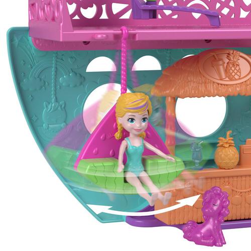 Polly Pocket Unicorn Dream Cruise Playset