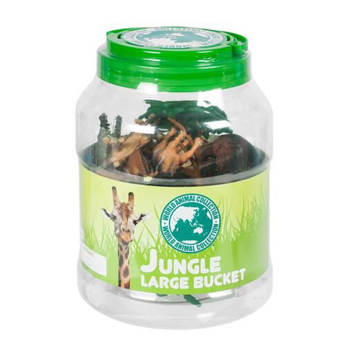 World Animal Collection Jungle Large Bucket