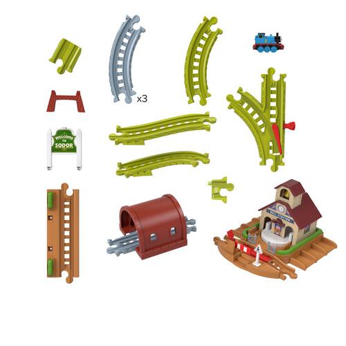 Thomas And Friends Push Along Bell Station Set