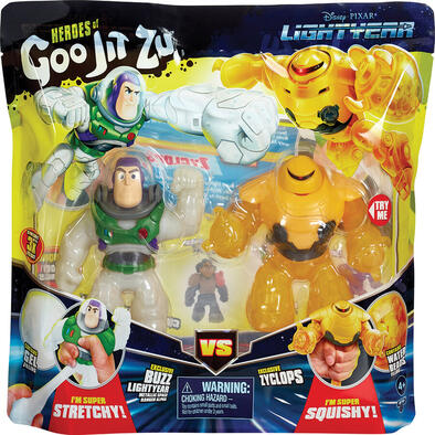 Goo Jit Zu HGJZ Versus Pack Buzz Vs Zyclops