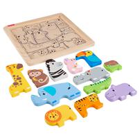 Fisher-Price Wood Animal Puzzle