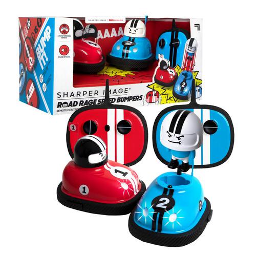 Sharper Image Toy Remote Control RC Speed Bumper Car Ejector Vehicles