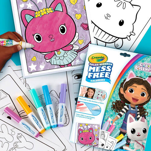 Crayola Color Wonder Gabby'S Dollhouse Foldalope