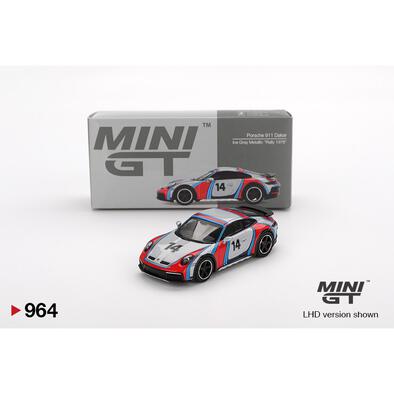 Mini GT Porsche 911 Dakar Ice Grey Metallic "Rally 1978"