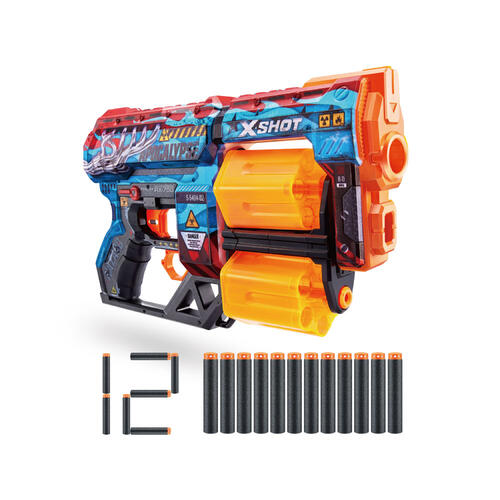 X- Shot Skins-Dread (12 darts) Color - Assorted