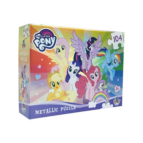 Y Wow Brands My Little Pony 104Pcs Foil Puzzle