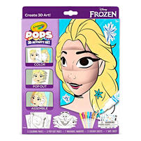 Crayola Pops 3D Coloring Activity Set Frozen
