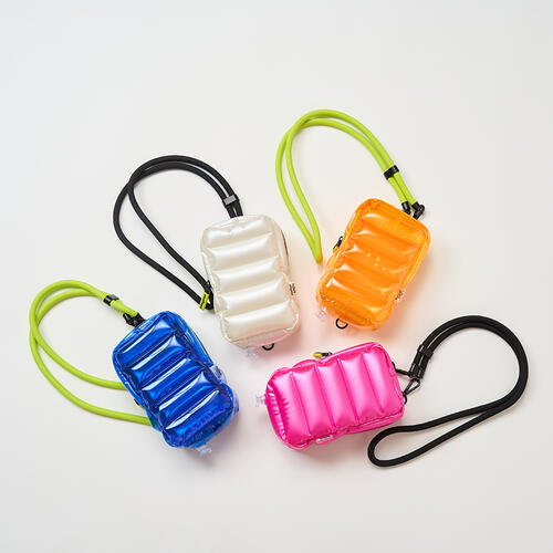 playpop Puffar&eacute; x playpop Inflatable Fashion Pouch - Pearl White
