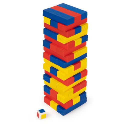 Cardinal Games Classic Rainbow Jumbling Tower
