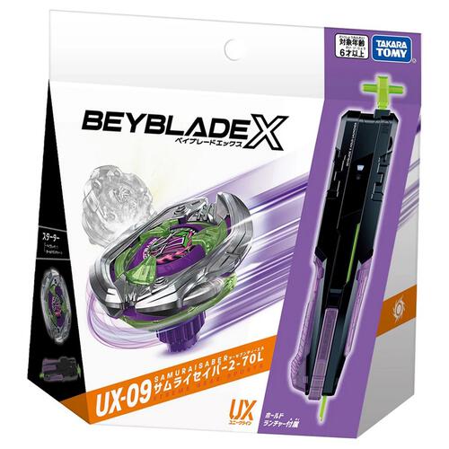 Beyblade X Ux-09 Starter Samurai Saber 2-70l
