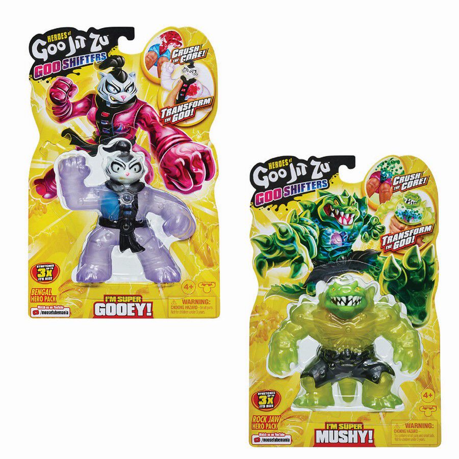 Goo Jit Zu Goo Shifters S7 Hero Pack - Assorted | Toys