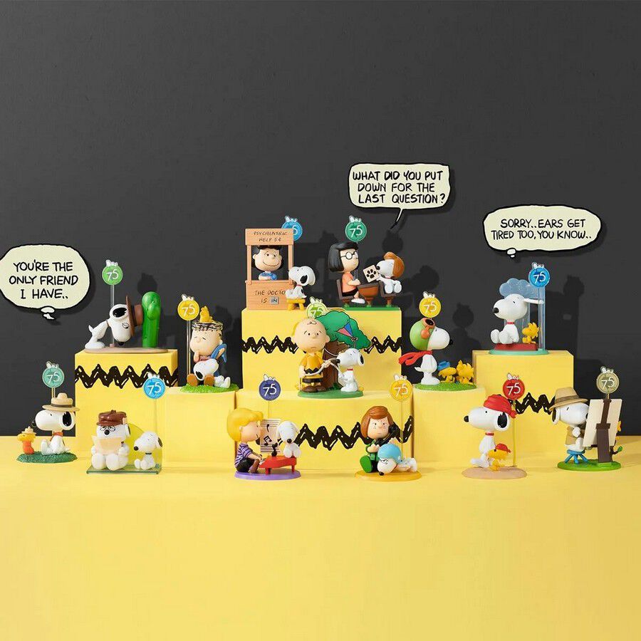 Pop Mart Peanuts 75th Anniversary Snoopy Comic Life Blind Box