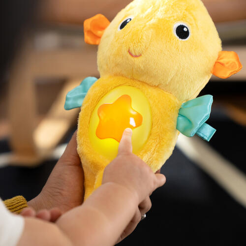 Baby Einstein Sea Dreams Seahorse Plush Soother Yellow