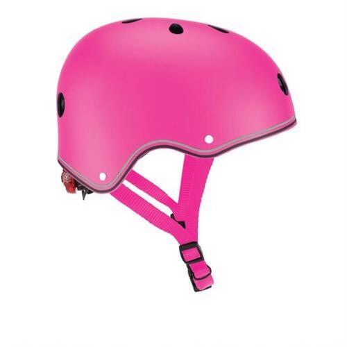 Globber Helmet Primo Lights Neon Pink