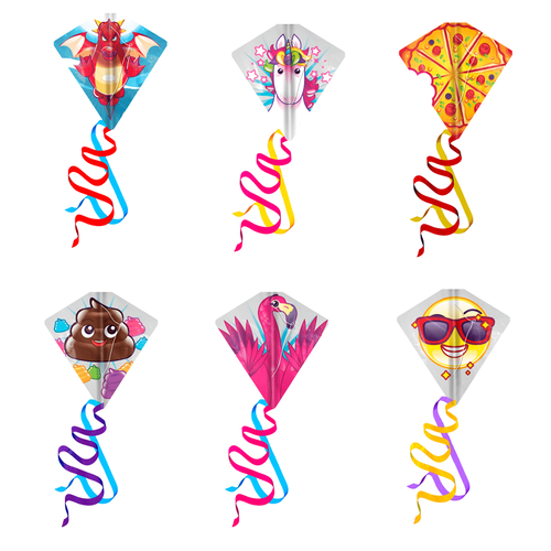 The Kite's Ready To Fly Plastic Diamond - Assorted