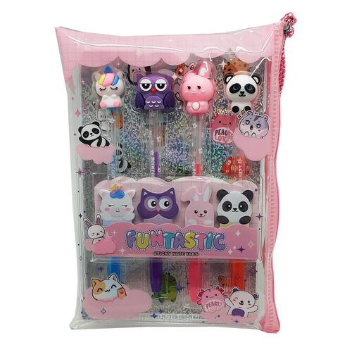 Hot Focus Gel Pentastic Stationery Writing Fun Set - Assorted