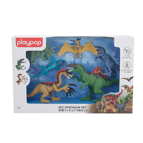playpop Dinosaur 6 Pcs Set