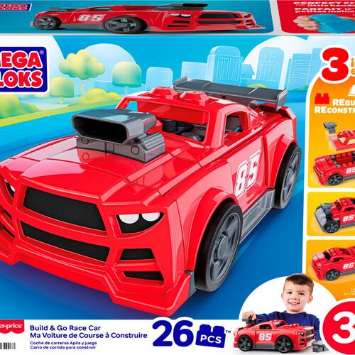 Mega Bloks Build & Go Race Car