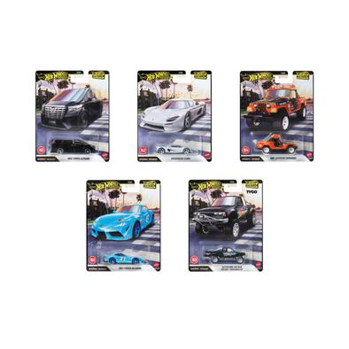 Hot Wheels GJT68 Boulevard Dash H Set of 10 