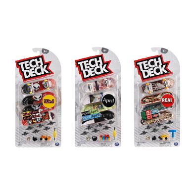 Tech Deck Fingerboard Ultra Deluxe 4 Pack - Assortment