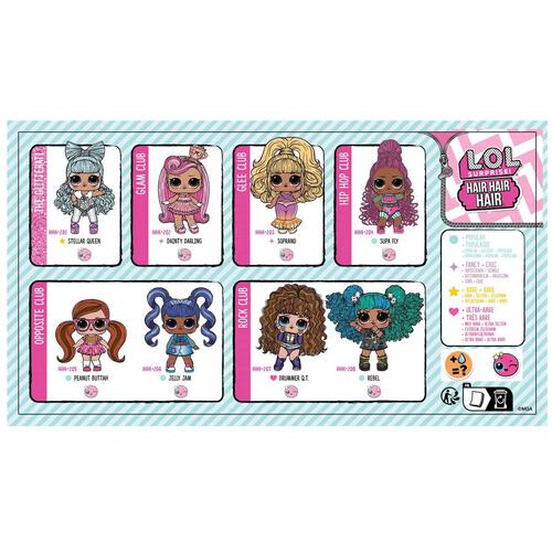 L.O.L. Surprise! Hair Hair Hair Dolls with 8 Surprises - Assorted