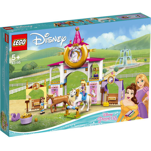 LEGO Disney Princess Belle And Rapunzel's Royal Stables 43195