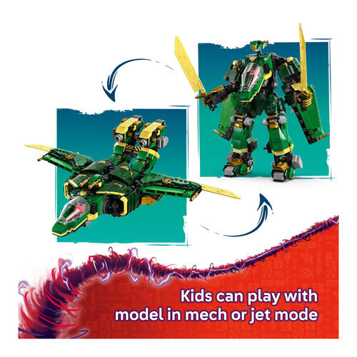 LEGO Ninjago Lloyd's Jet Mech 71845