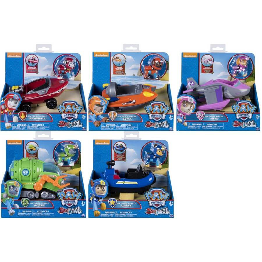 paw patrol sea patrol transforming vehicle