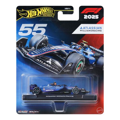Hot Wheels HRV11 Premium Formula 1 Racing Cars Dash K Set of 8